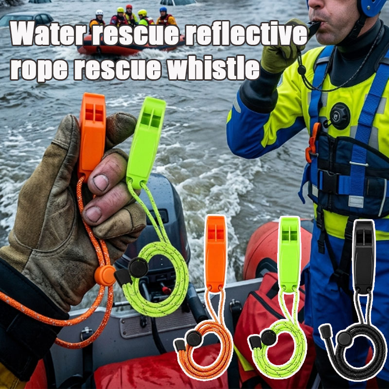 Life Jacket - 1-10 قطع من صفارات الطوارئ المقاومة