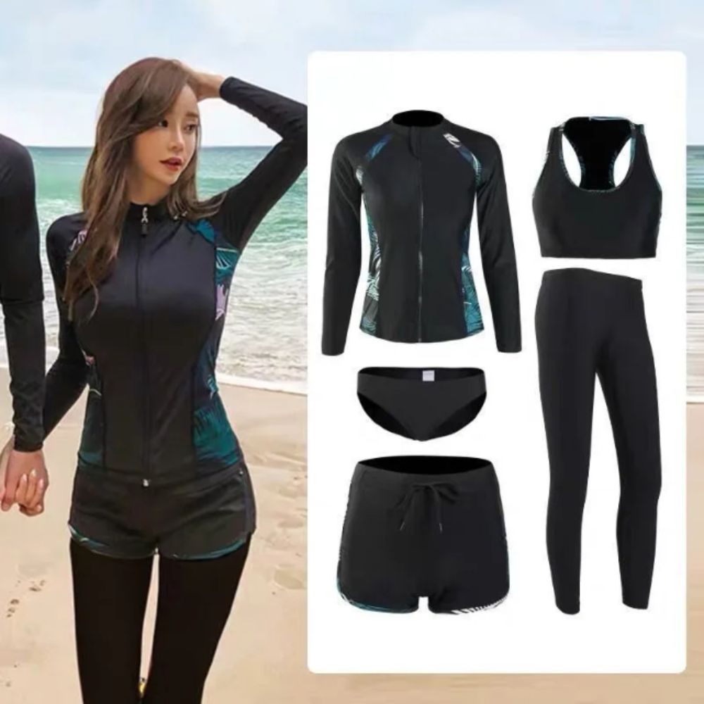 Wetsuit Men - بدلة غوص طويلة الأكمام بفتحات جانبية،