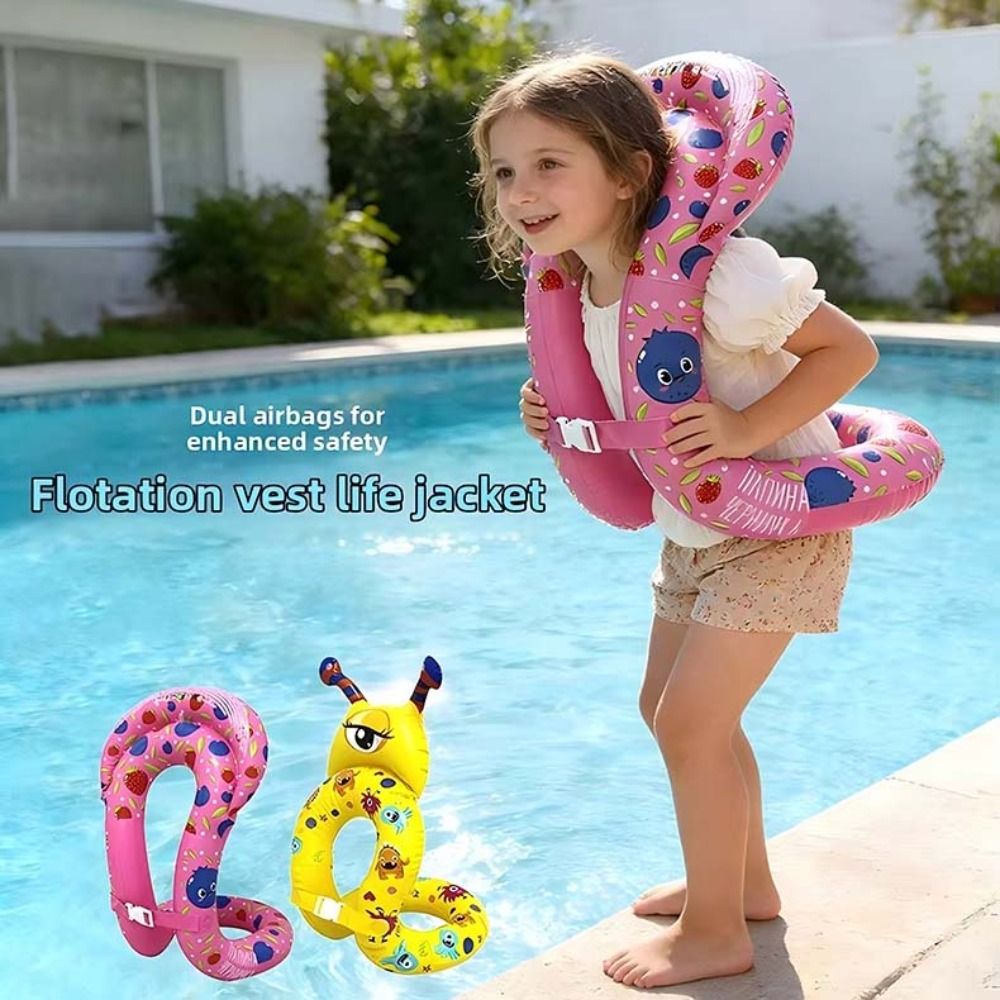 Life Jacket - سترة نجاة للأطفال قابلة للنفخ بتصميم