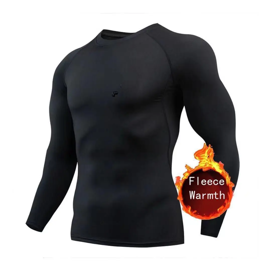 Rash Guard - قميص ضاغط بطبعة أنمي للرجال، قابل