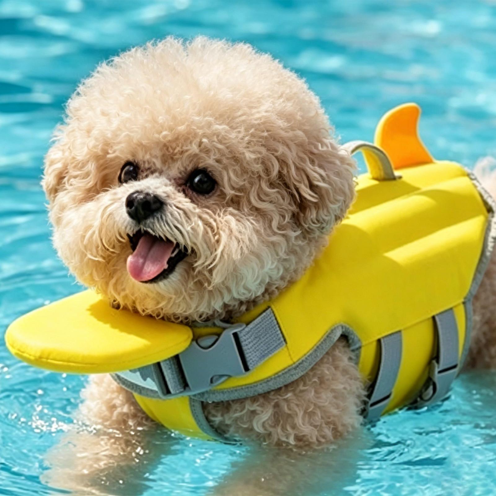 سترة نجاة للكلاب الصغيرة والمت - مراجعة Life Jacket وسعره