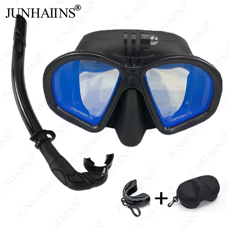 【متعدد الألوان】قناع غطس احتراف - مراجعة Snorkel Set وسعره