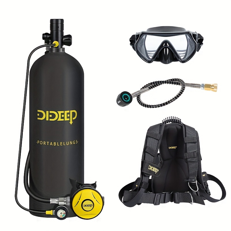 مجموعة أسطوانات غوص صغيرة من D - مراجعة Snorkel Set وسعره