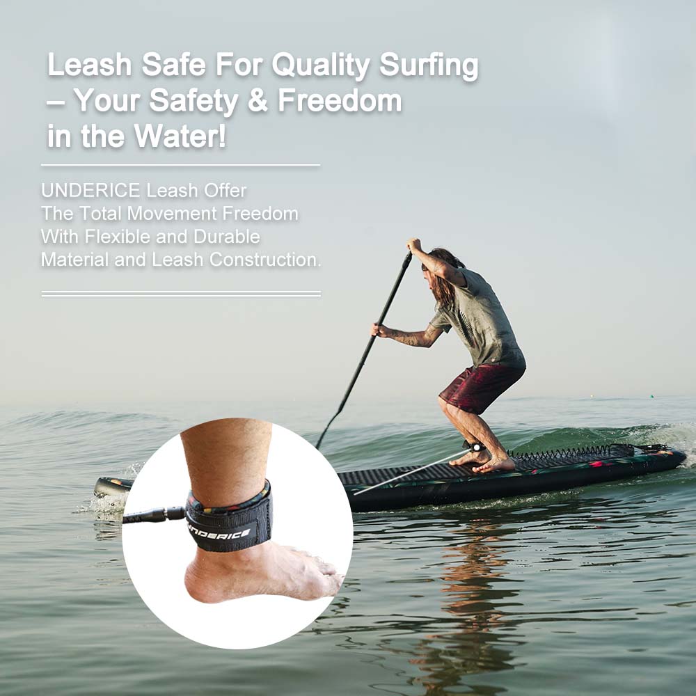حبل ربط للوح التجديف (SUP) بسم - مراجعة Surfboard Leash وسعره