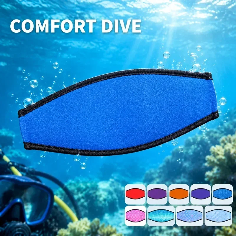 غطاء حزام قناع الغوص المصنوع م - مراجعة Diving Mask وسعره