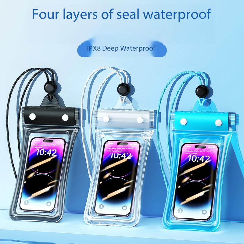 حقيبة هاتف عالمية مقاومة للماء - مراجعة Dry Bag Waterproof وسعره
