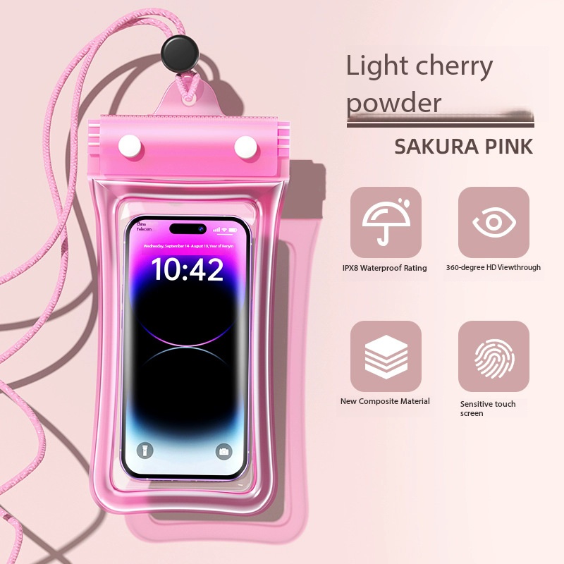 حقيبة هاتف عالمية مقاومة للماء - مراجعة Dry Bag Waterproof وسعره