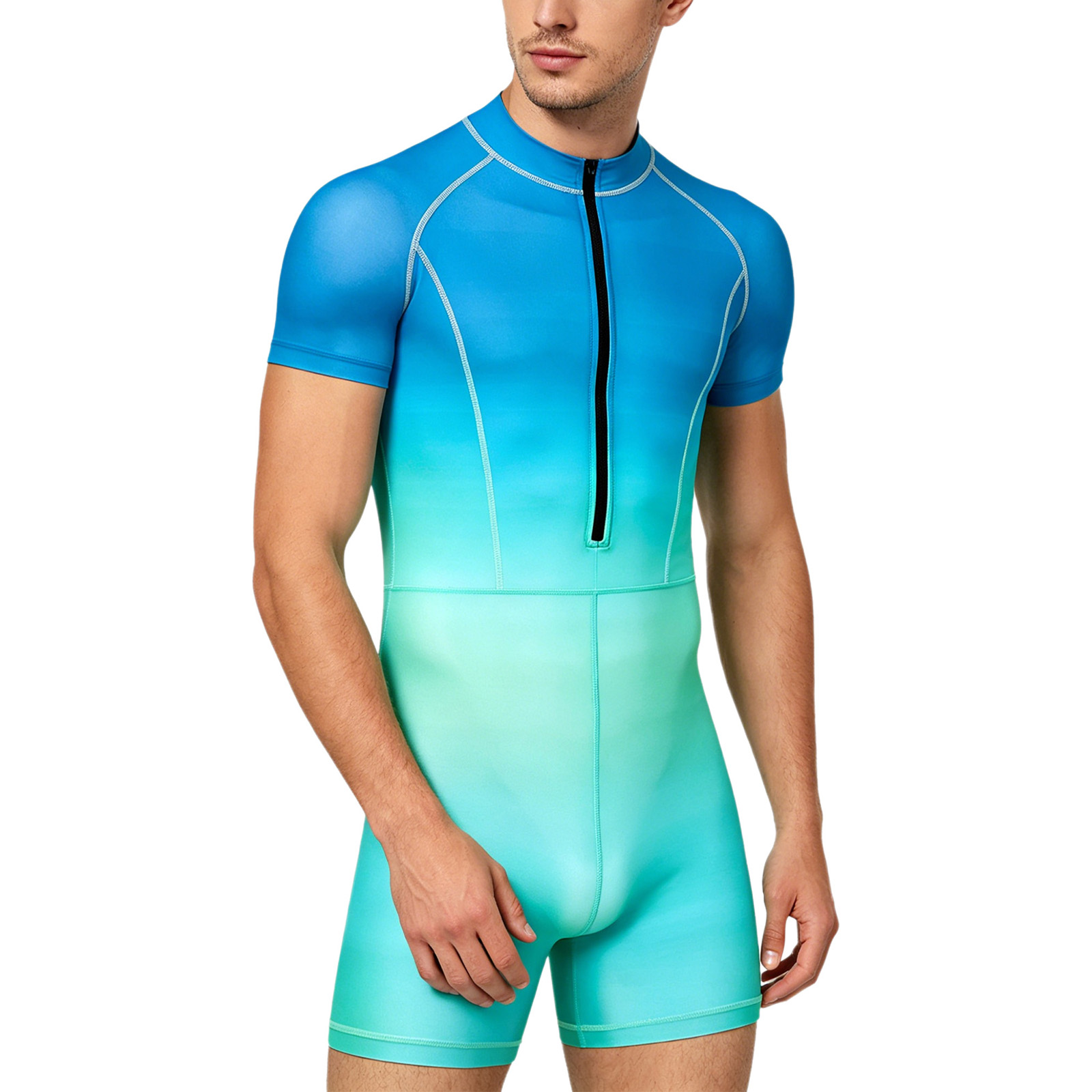 بدلة سباحة رجالية بتصميم متدرج - مراجعة Wetsuit Men وسعره