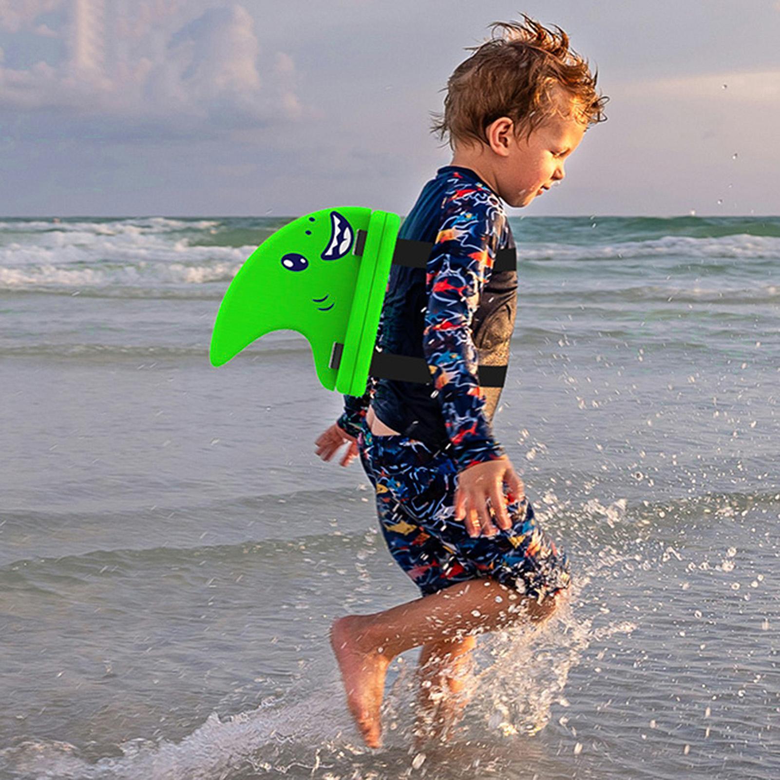 لوح طفو خلفي للأطفال بتصميم زع - مراجعة Swim Fins وسعره