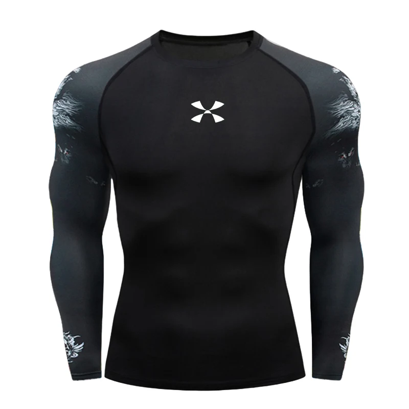 تيشيرت رجالي ضاغط للجيم والسبا - مراجعة Rash Guard وسعره