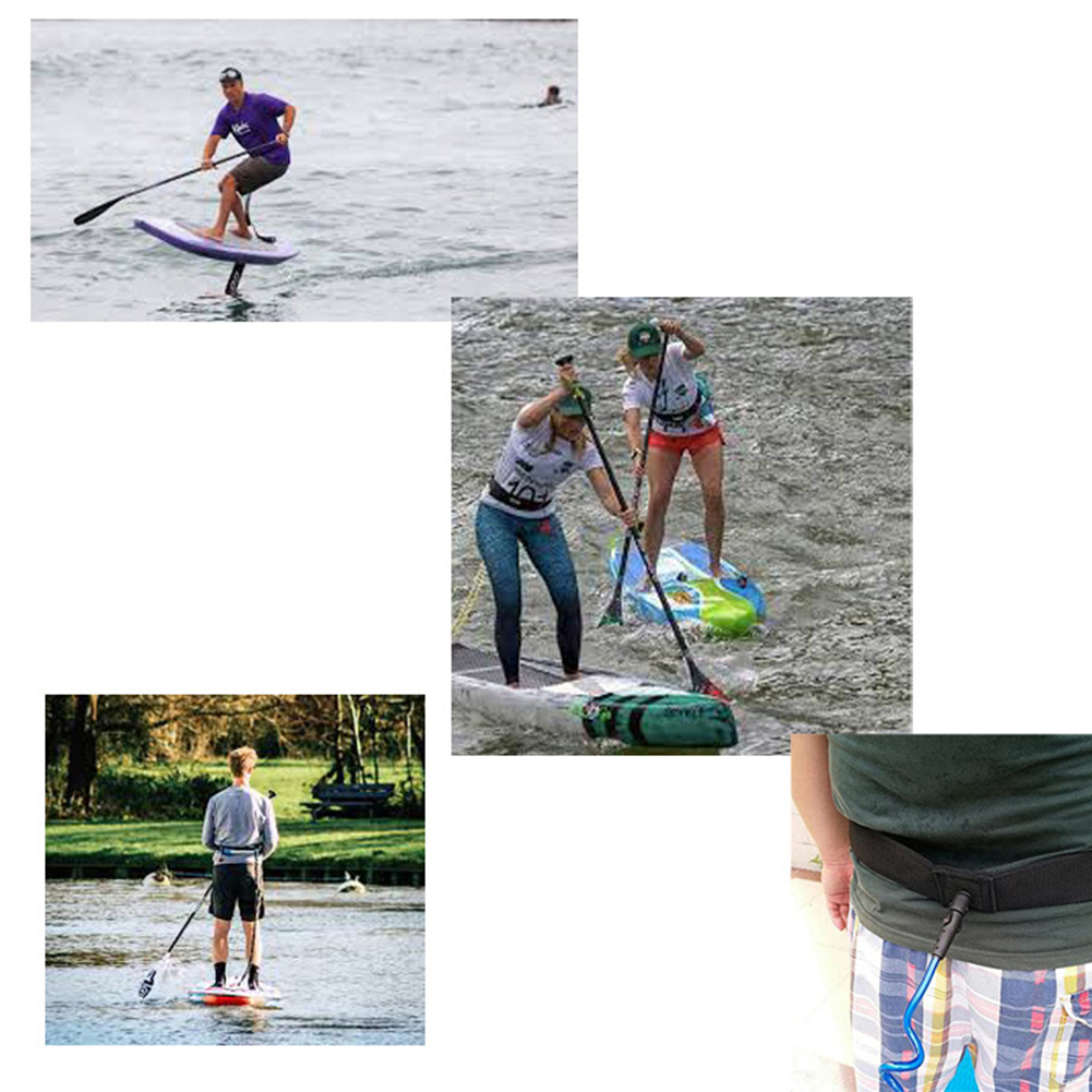 حزام خصر قابل للتعديل لألواح ا - مراجعة Surfboard Leash وسعره