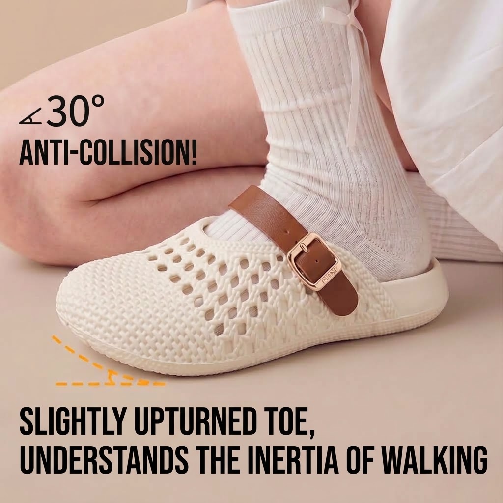 شباشب نسائية صيفية بتصميم مفرغ - مراجعة Water Shoes وسعره
