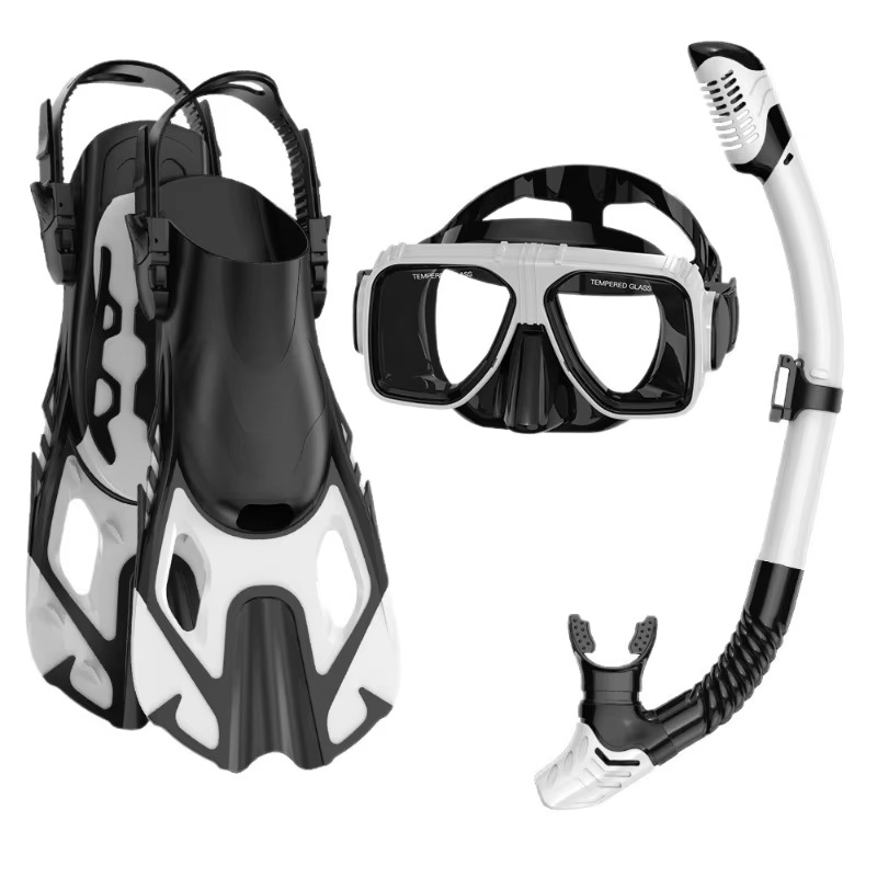 طقم غوص احترافي من 3 قطع: قناع - مراجعة Snorkel Set وسعره