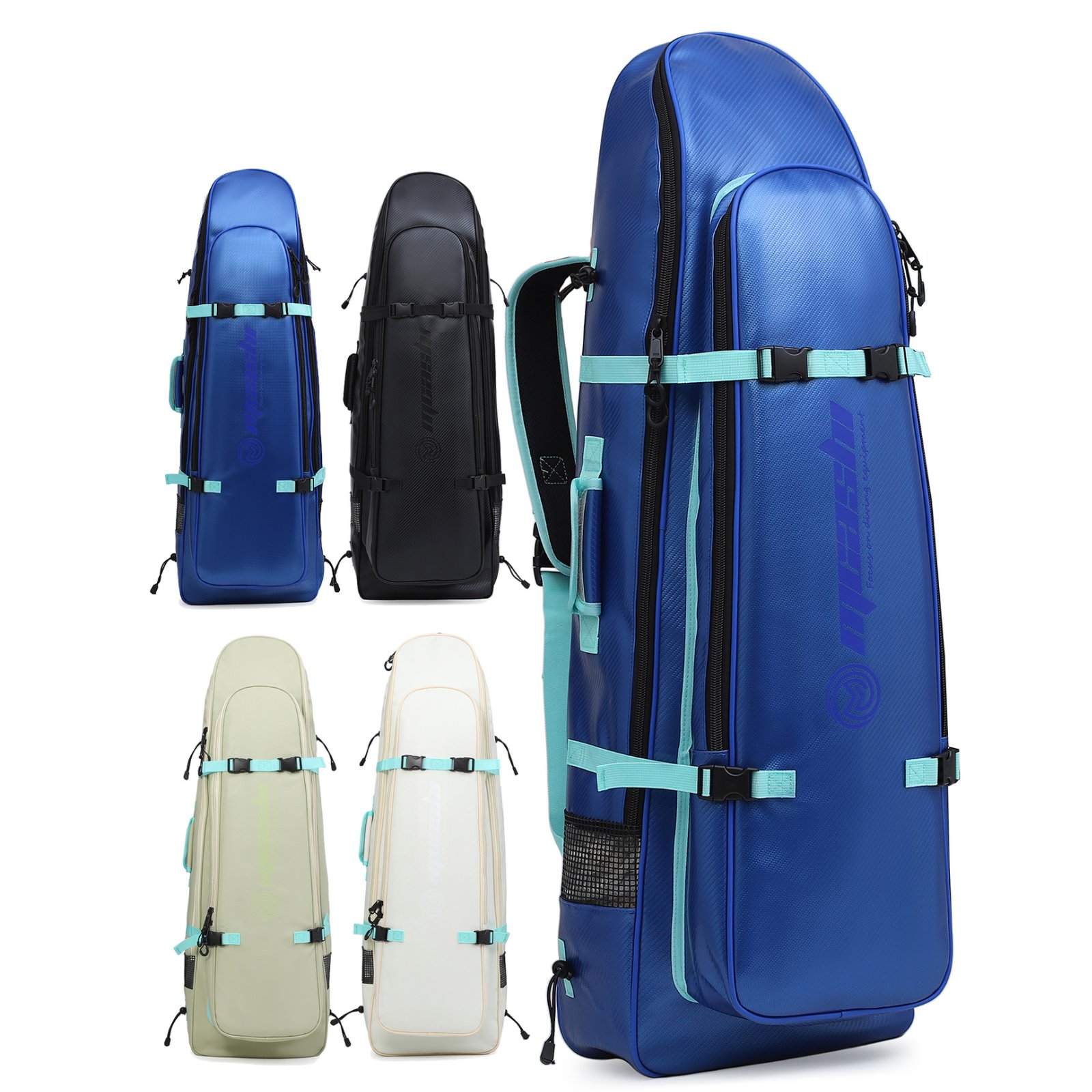 حقيبة زعانف غوص طويلة محمولة،  - مراجعة Snorkeling Gear وسعره