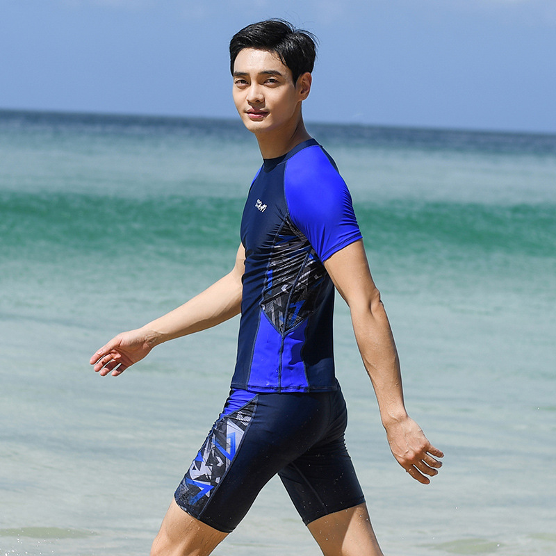 حجم كبير ملابس السباحة الكورية - مراجعة Wetsuit Men وسعره